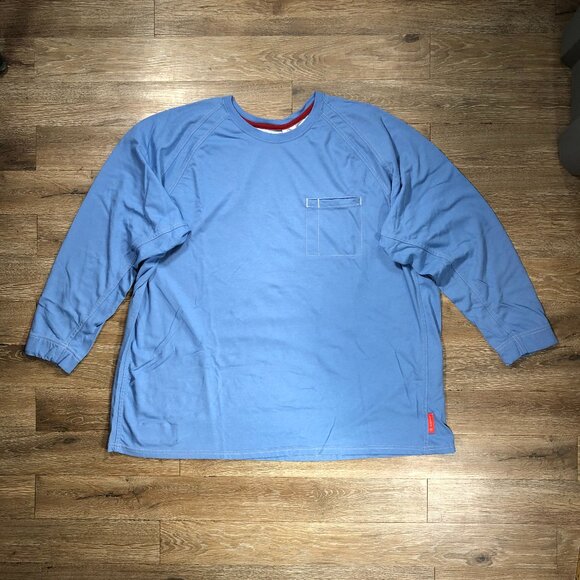 Bulwark FR Shirt Mens 3XL Long Sleeve Flame Resistant Workwear iQ Series Pocket - Picture 1 of 8